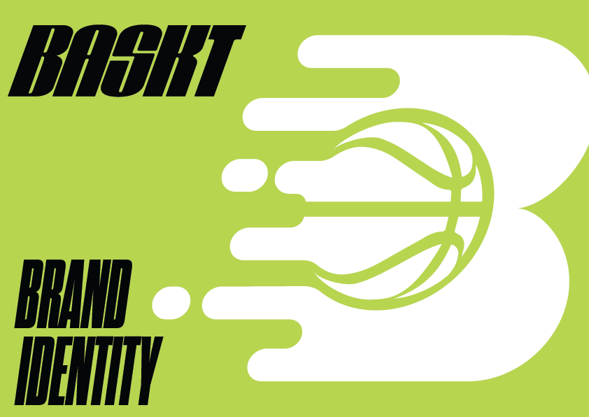 BASKT brand identity, opening spread